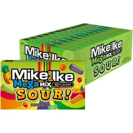 Mike and Ike Mega Mix Sour (12 x 120g)