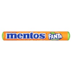 Mentos Chewy Dragees Fanta Orange Flavour 37.5g