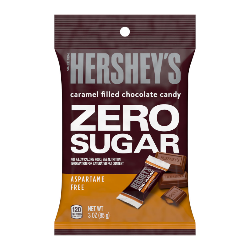 Hershey's Sugar Free Chocolate Filled with Caramel 85g