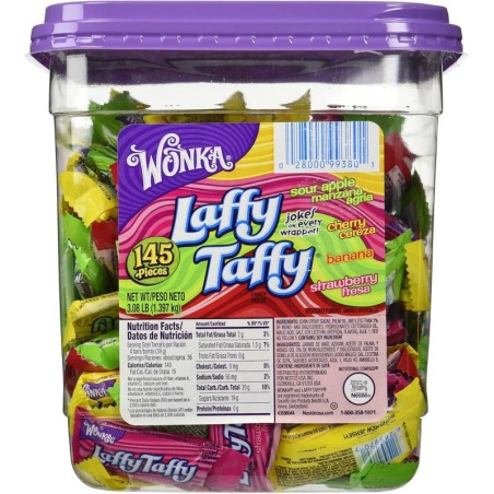 Laffy Taffy Assorted Mini's 145ct Tub 1397g