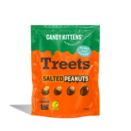 Treets Salted Peanuts 120g