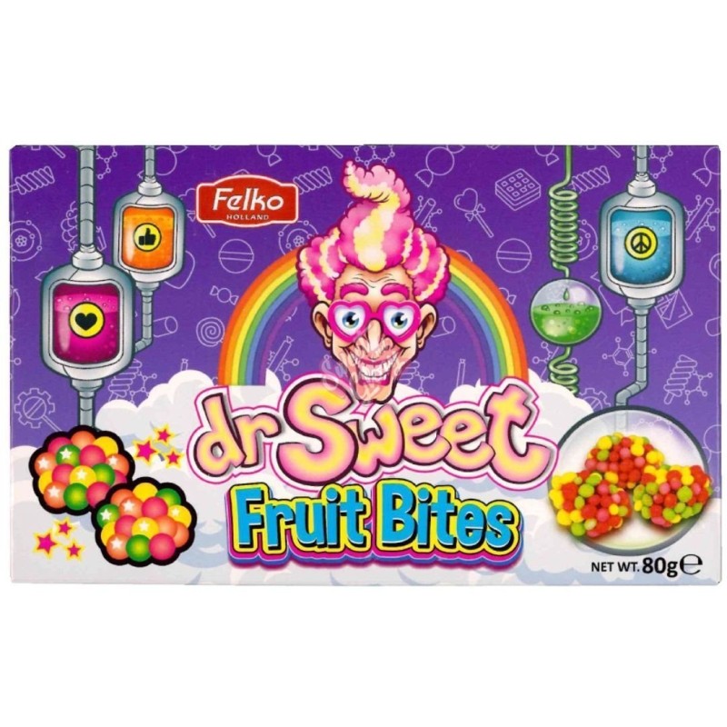 Dr Sweet Fruit Bites Theatre Box 90g