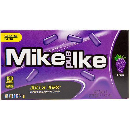 Mike & Ike Jolly Joe 's Grape Changemaker 22g