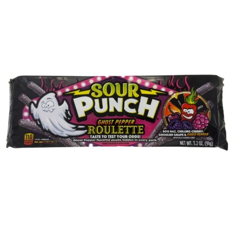 Sour Punch Ghost Pepper Roulette 91g - Case