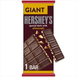 Hershey's Special Dark with Almonds Giant Bar 209g