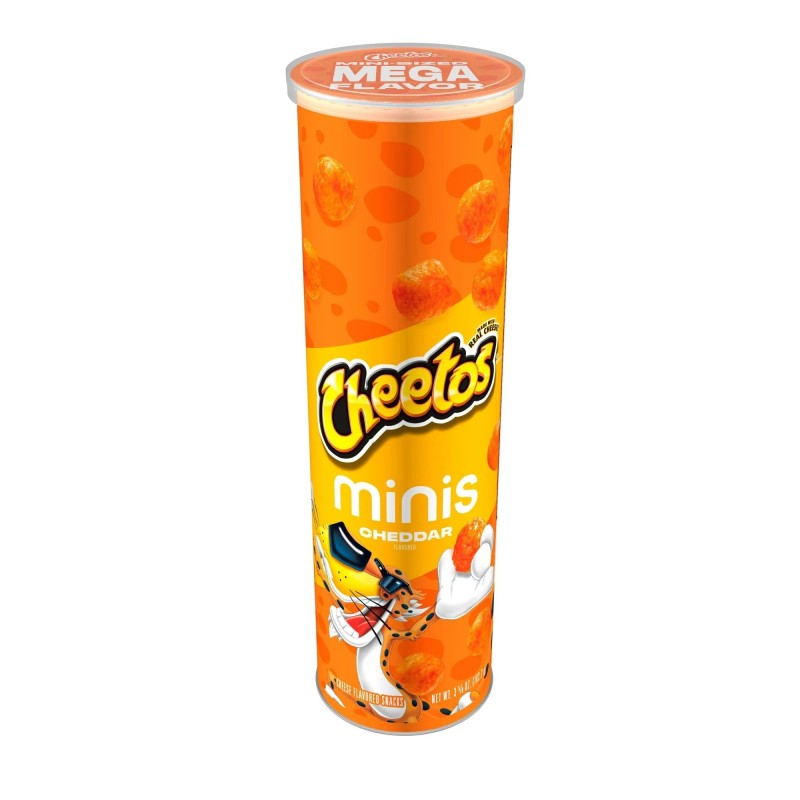 cheetos canisters Minis Cheddar - (12х'l02g)