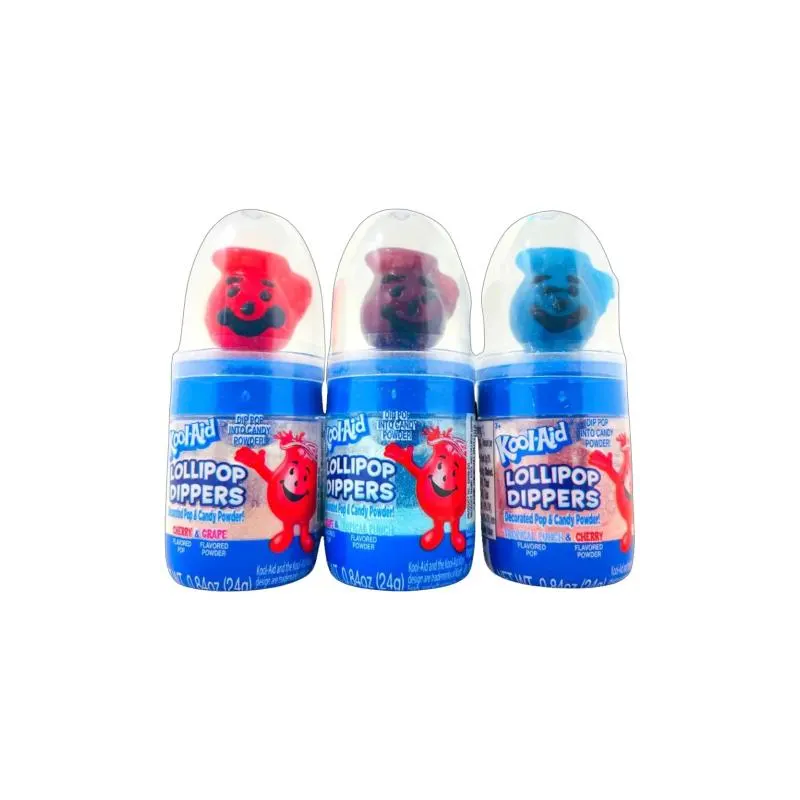 Kool Aid Lollipop Dippers 24g