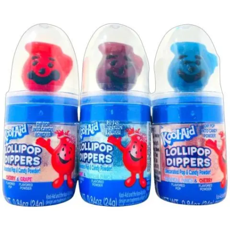 Kool Aid Lollipop Dippers 24g