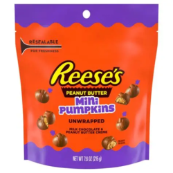 Reese's Peanut Butter Mini Pumpkin Pouch USA (16 x 215g)