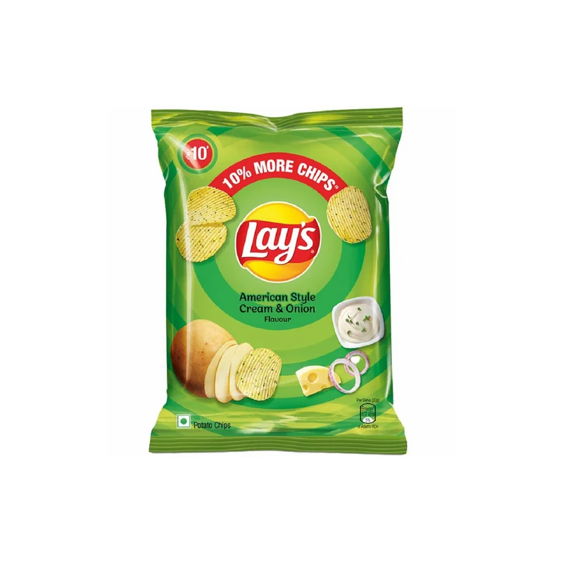 Lays Аmеriсап Style Сrеаm -(50g) - 30 Packets