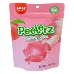 Amos Peelerz Gummy Peach (12 x 170g)