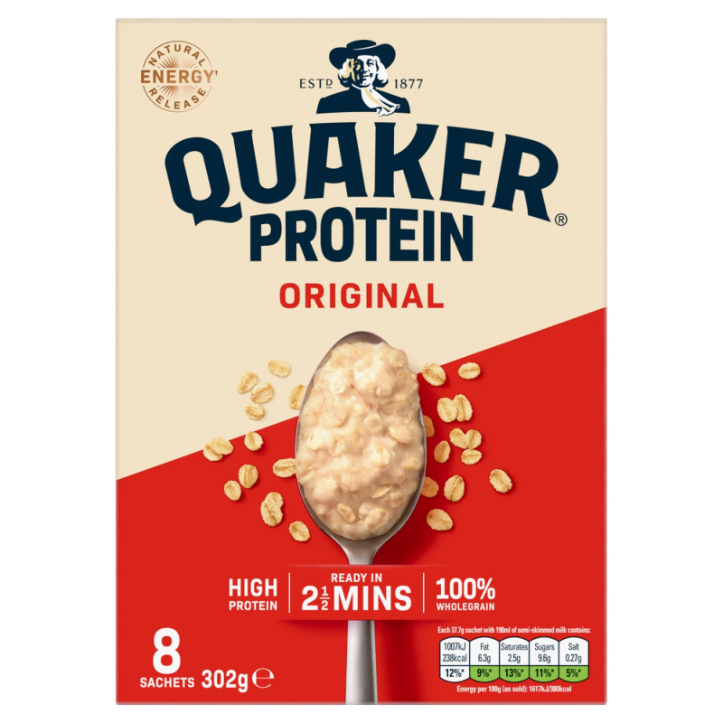 Quaker Protein Original 8 Pack (302g)