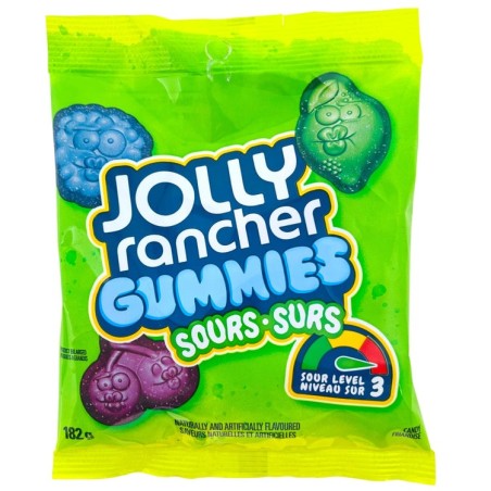 Jolly Rancher Gummies Sours 182g