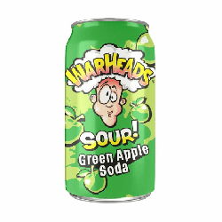 Warheads Green Apple Soda 330ml