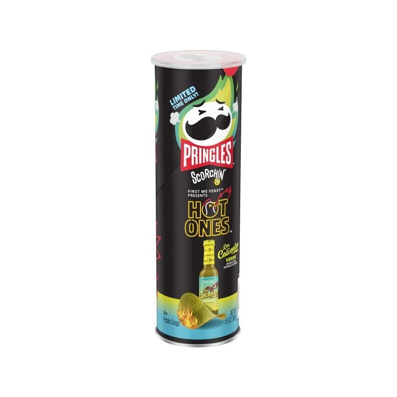 Pringles Hot Ones Las Calientes Verde 156g (CAN)