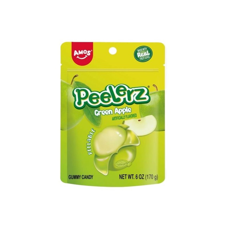 Amos Peelerz Gummy Apple 40g