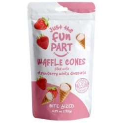 Coney's Chocolate Waffle Cone Strawberry 63g -