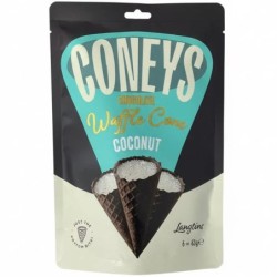 Coney's Chocolate Waffle Cone Coconut 63g