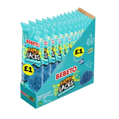 Fizzy Sherbets Blue Raspberry 140g -