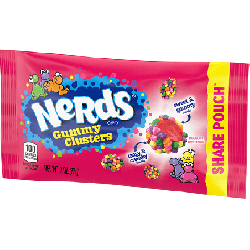 Nerds Gummy Clusters Share Pouch 85g