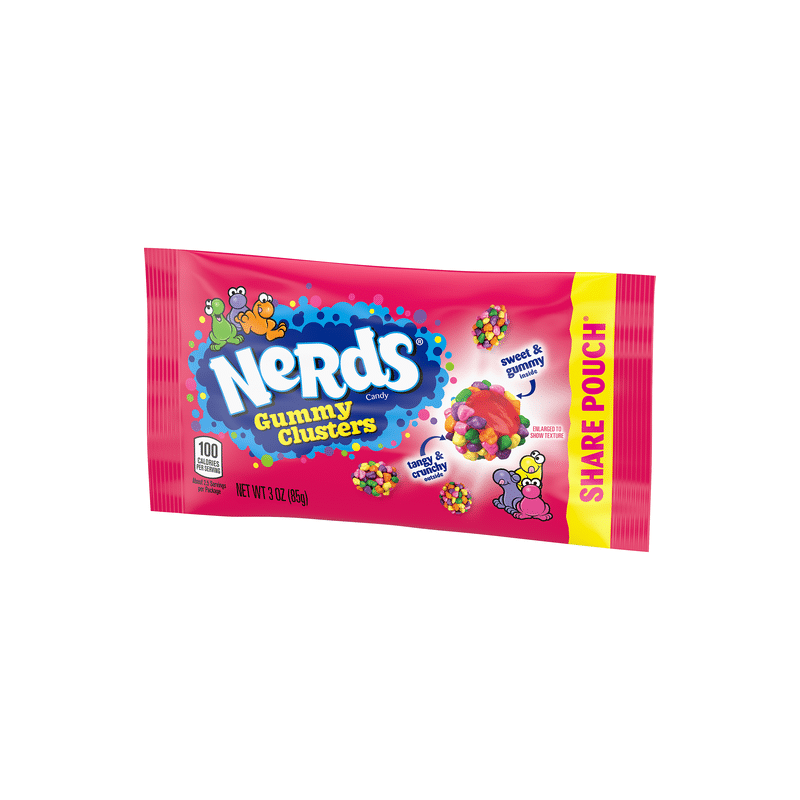 Nerds Gummy Clusters Share Pouch 85g