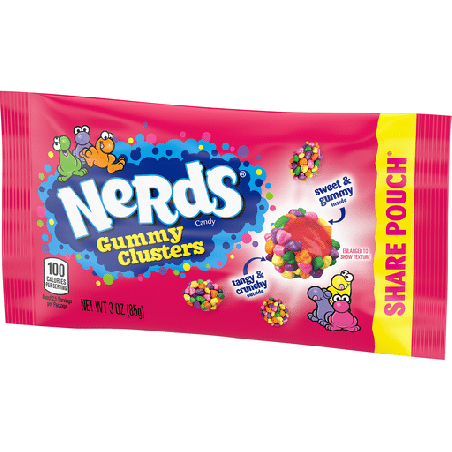 Nerds Gummy Clusters Share Pouch 85g
