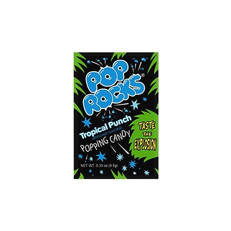 Pop Rocks Tropical Fruit Punch 9g