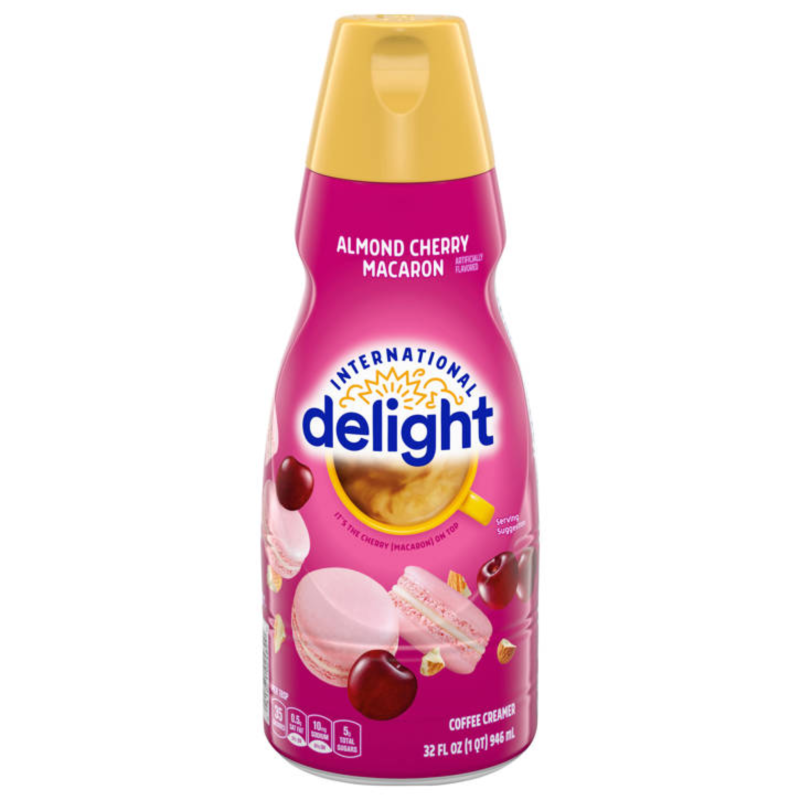 International Delight Almond Cherry Macaron Flavour USA (6 x 946ml)