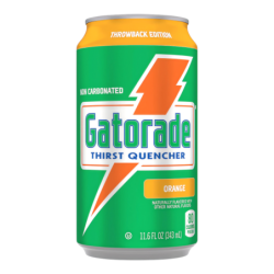Gatorade Can Orange 343ml