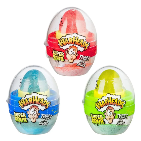 Warheads Super Sour Twist & Shake Eggo 18g