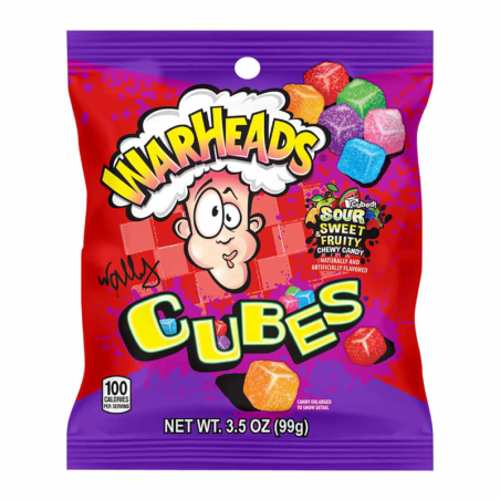 Warheads Chewy Cubes 99g