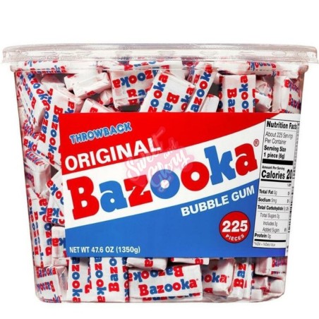 Bazooka Original Gum Tub 225ct 1238g