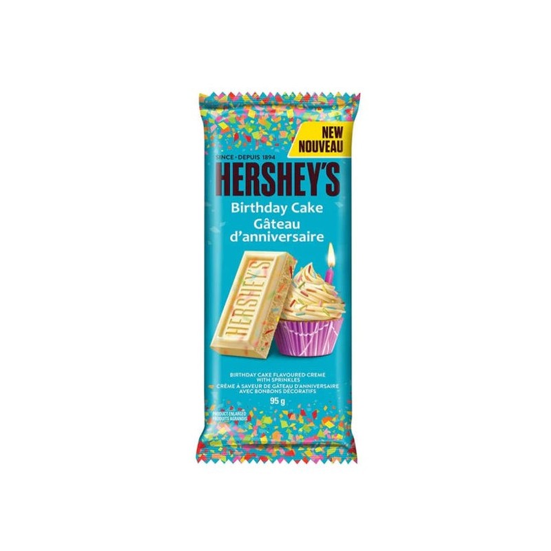 Hershey's King Size Birthday Cake Bar 95g (CAN)