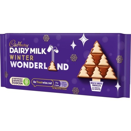 Cadbury Dairy Milk Christmas Winter  Wonderland Chocolate Bar 100g