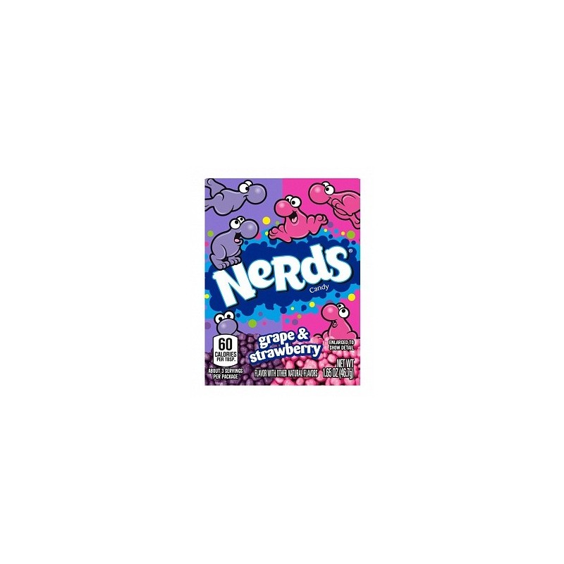Gotta-Have Grape & Strawberry Nerds SUA 47g