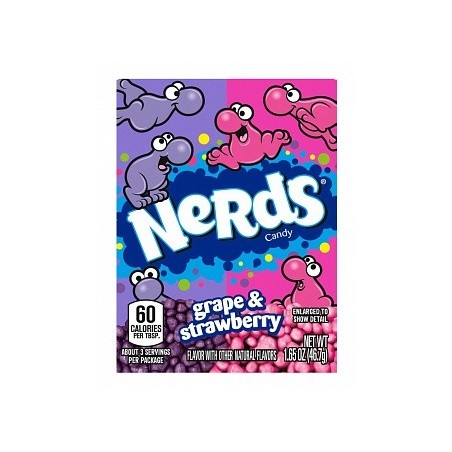 Gotta-Have Grape & Strawberry Nerds SUA 47g