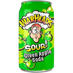 Warheads Sour Green Apple Soda 330ml â