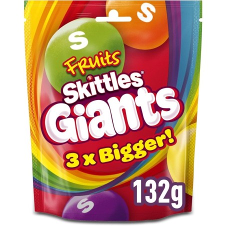 Skittles Giants Fruit Chews UK 132g