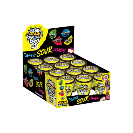 Brain Blaster Hard Sour Candy Level 5 48g