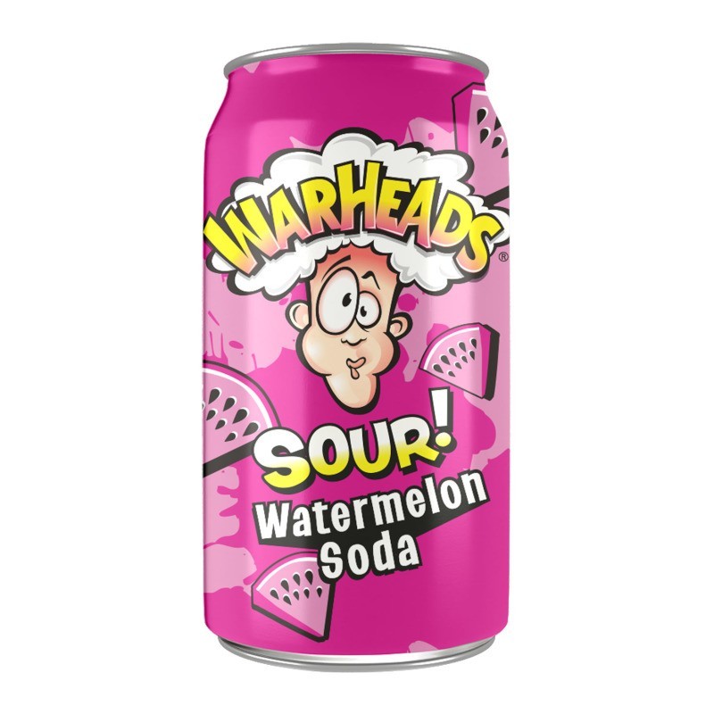 Warheads Sour Watermelon Soda 330ml