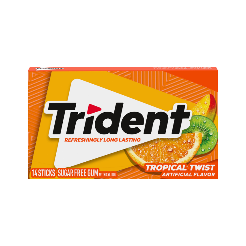 Trident Gum Tropical Twist SUA 31g