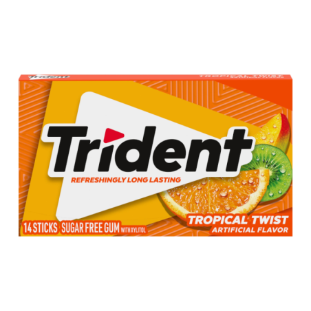 Trident Gum Tropical Twist SUA 31g