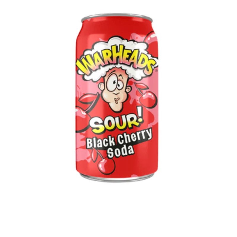 Warheads Black Cherry Soda 330ml