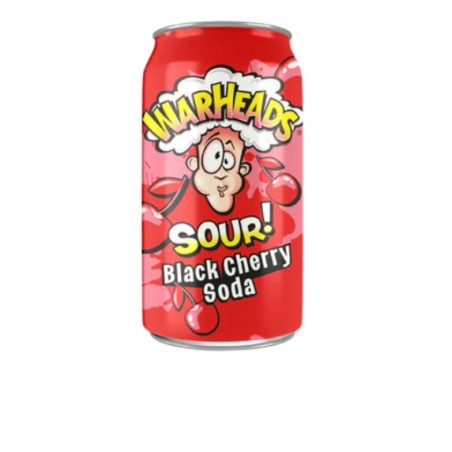 Warheads Black Cherry Soda 330ml