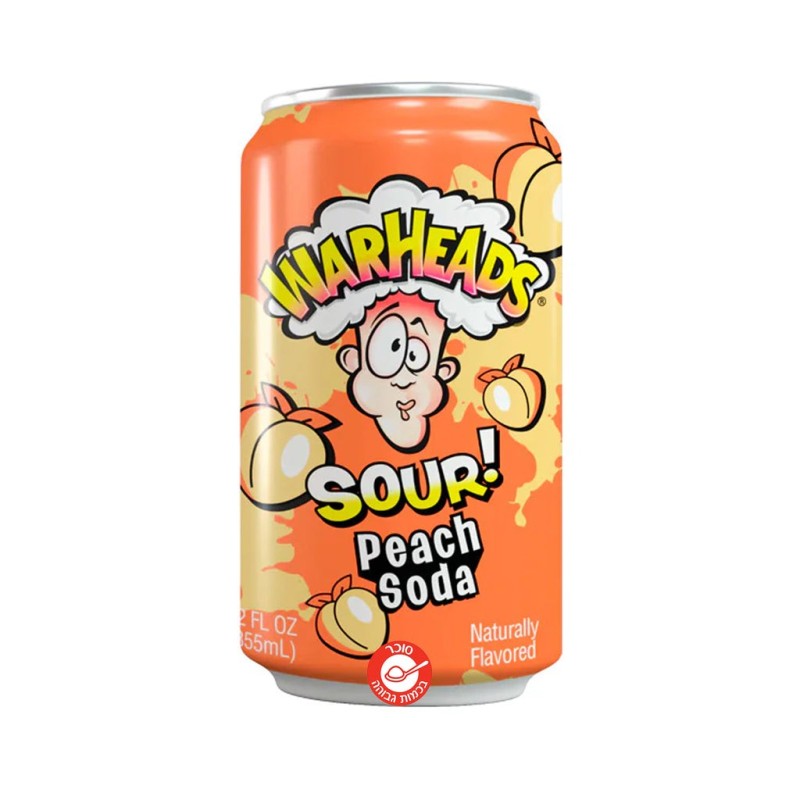 Warheads Peach Soda 330ml