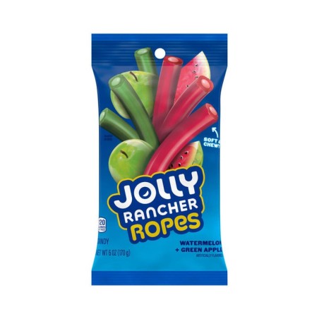 Jolly Rancher Ropes Watermelon & Green Apple 170g