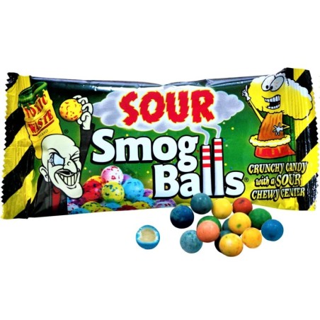 Toxic Waste Sour Smog Balls 48g