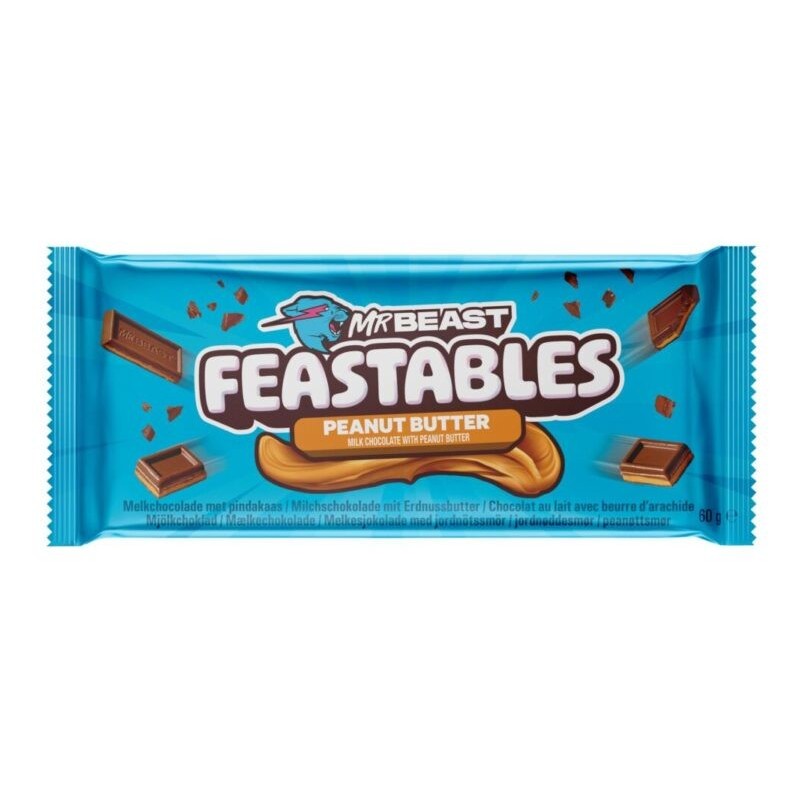 MrBeast Feastables Peanut Butter 60g