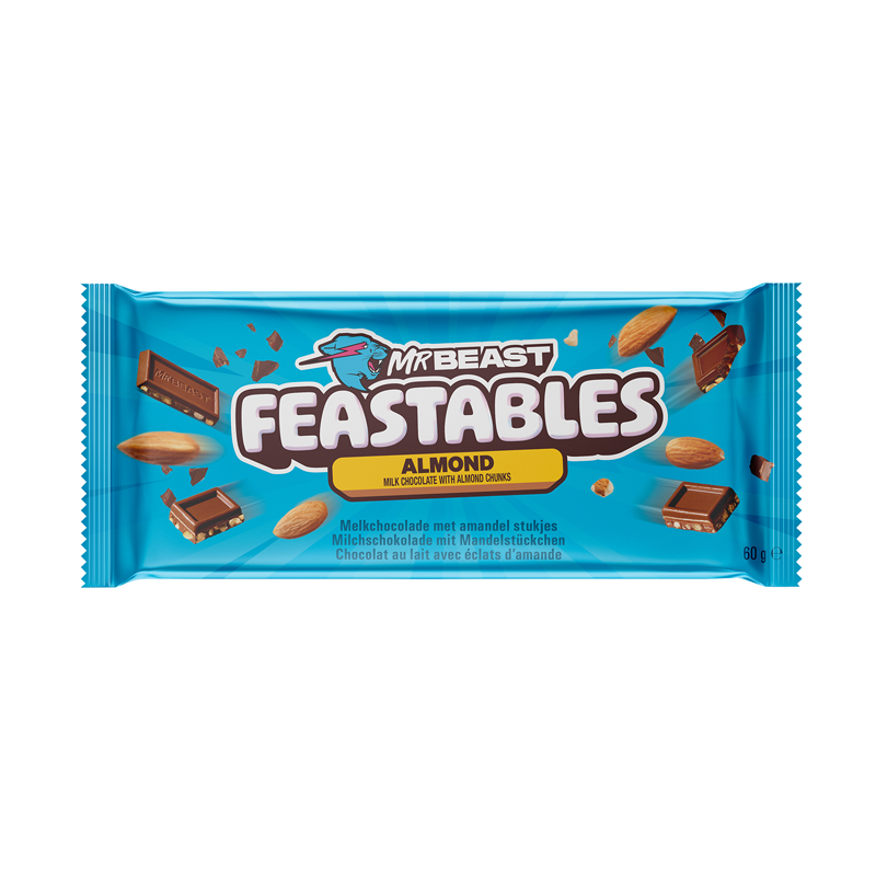 MrBeast Feastables Almond 60g