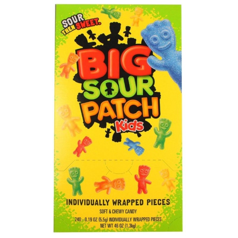 Sour Patch Kids BIG Kids 240ct 1200g